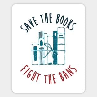 Save the Books, Fight the Bans Magnet